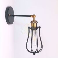 antik-fali-lampa-csepp-alaku-raccsal