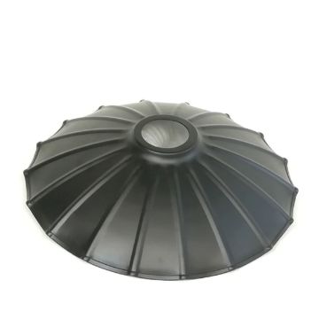 fem-lampabura-250mm-x-55mm-hullamos-matt-fekete-szin