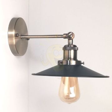 antik-bronz-fali-lampa-fekete-lapos-buraval