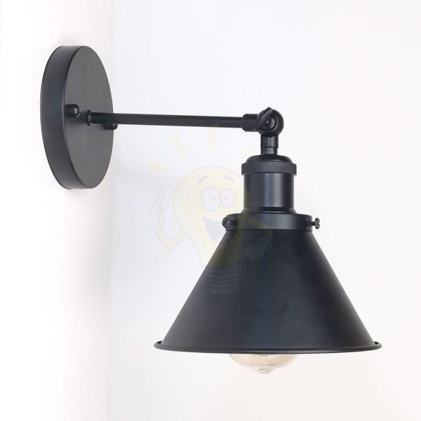 antik-fali-lampa-matt-fekete-szin-kis-buraval