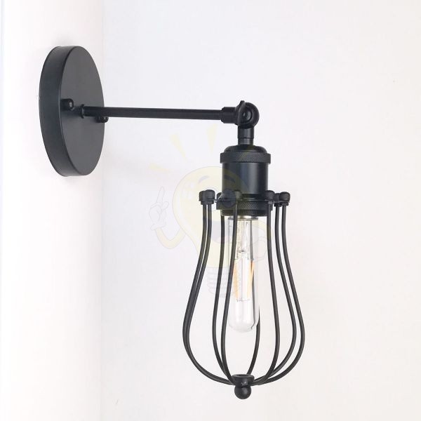 antik-fali-lampa-matt-fekete-szin-csepp-alaku-raccsal
