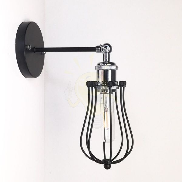 antik-fali-lampa-matt-fekete-fenyes-krom-szin-csepp-alaku-raccsal