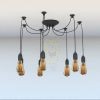 poklampa-7-agu-bakelit-foglalattal-textil-vezetekkel