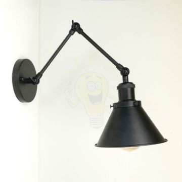 antik-fali-olvaso-lampa-matt-fekete-szin-kis-buraval
