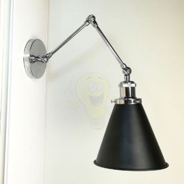 antik-fali-olvaso-lampa-fenyes-krom-szin-olvaso-buraval