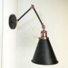 antik-fali-olvaso-lampa-matt-fekete-antik-vorosrez-szin-olvaso-buraval