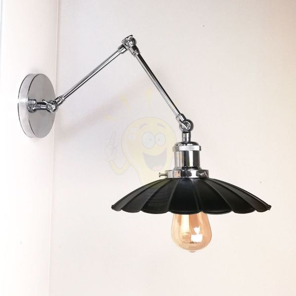 antik-fali-olvaso-lampa-fenyes-krom-szin-hullamos-buraval