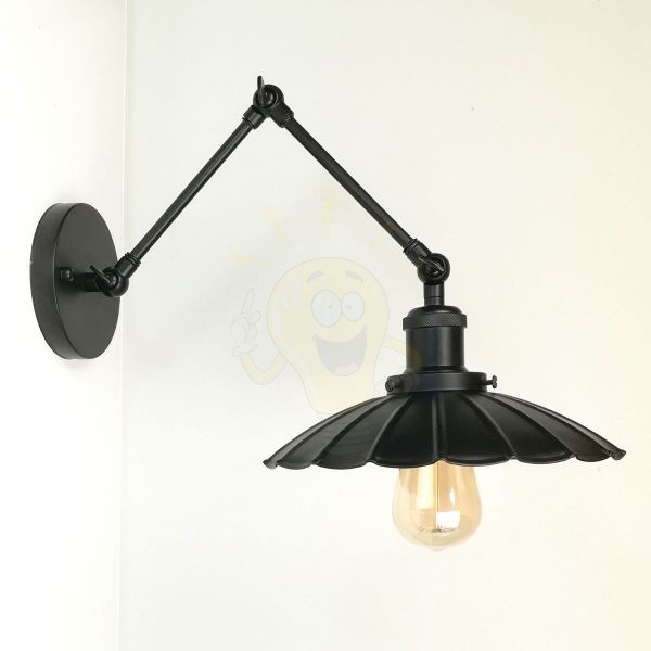 antik-fali-olvaso-lampa-matt-fekete-szin-hullamos-buraval
