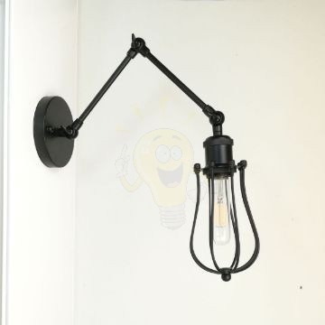 antik-fali-olvaso-lampa-matt-fekete-szin-csepp-alaku-raccsal