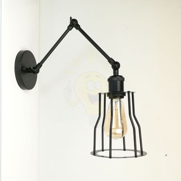 antik-fali-olvaso-lampa-matt-fekete-szin-csepp-alaku-raccsal