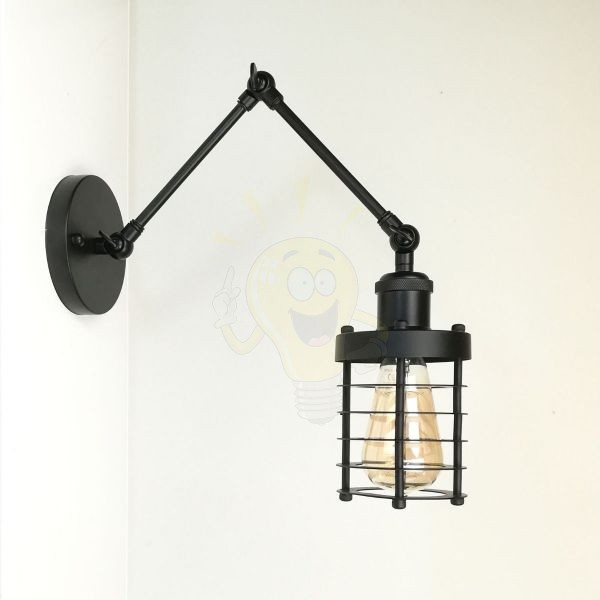 antik-fali-olvaso-lampa-matt-fekete-szin-csepp-alaku-raccsal