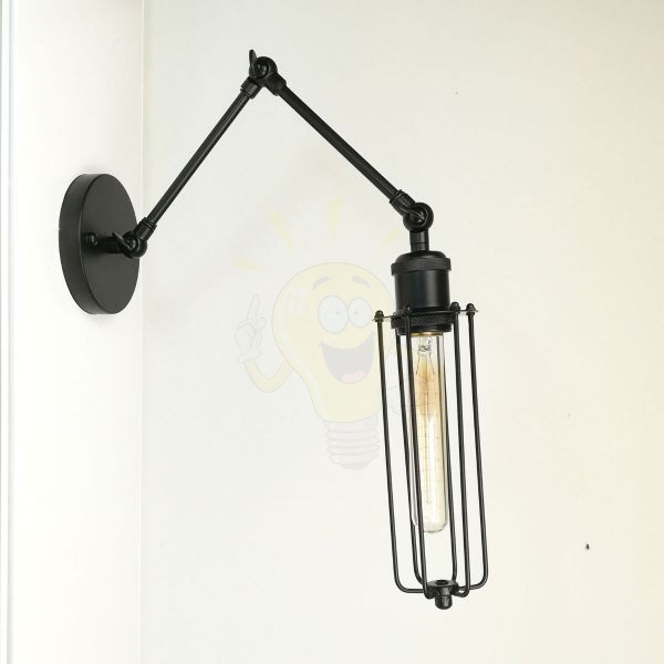 antik-fali-olvaso-lampa-matt-fekete-szin-csepp-alaku-raccsal