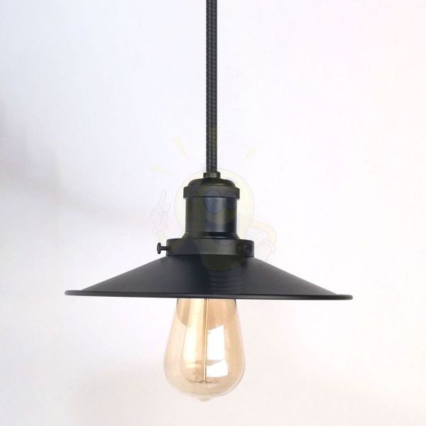 antik-fuggesztek-lampa-matt-fekete-szin-lapos-buraval