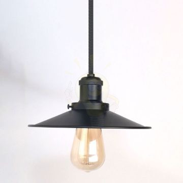 antik-fuggesztek-lampa-matt-fekete-szin-lapos-buraval