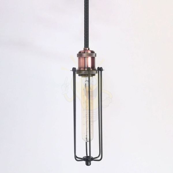 antik-fuggesztek-lampa-matt-fekete-antik-vorosrez-szin-hosszu-raccsal