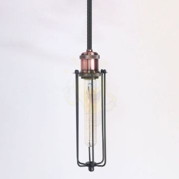 antik-fuggesztek-lampa-matt-fekete-antik-vorosrez-szin-hosszu-raccsal