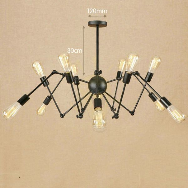 antik-12-karu-csillar-lampa