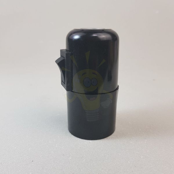 Kapcsolós bakelit foglalat M10×1 menettel