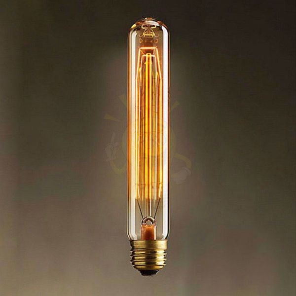 Edison T185 szénszálas dekor izzó 40W teljesítménnyel
