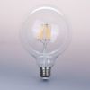 LED filament dekor izzó - G125 - 8 watt