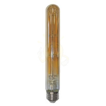LED filament dekor izzó - T225 henger antikolt - 6 watt