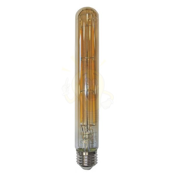 T225 LED filament dekor izzó antikolt borostyán üveggel