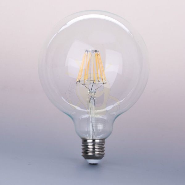 LED filament dekor izzó - G125 - 4 watt 480LM