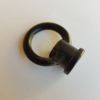 Lámpa tartógyűrű matt fekete - belső menetes 18mm