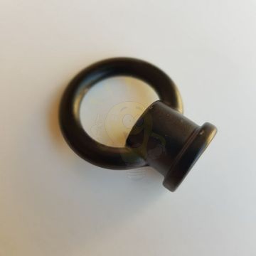 Lámpa tartógyűrű matt fekete - belső menetes 18mm