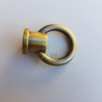 Lámpa tartógyűrű antik bronz - belső menetes 18mm