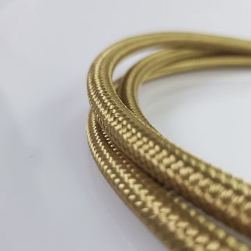 Bronz textil bevonatú vezeték 3x0,75	