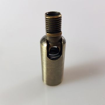 Állítható rugós csukló, könyök, bronz szín