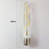 LED filament dekor izzó - T185 henger víztiszta - 6 watt 700LM