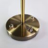 Falitárcsa 100mm sima antik bronz szín, kapcsolós