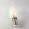LED opál filament dekor izzó - C35L - 4 watt