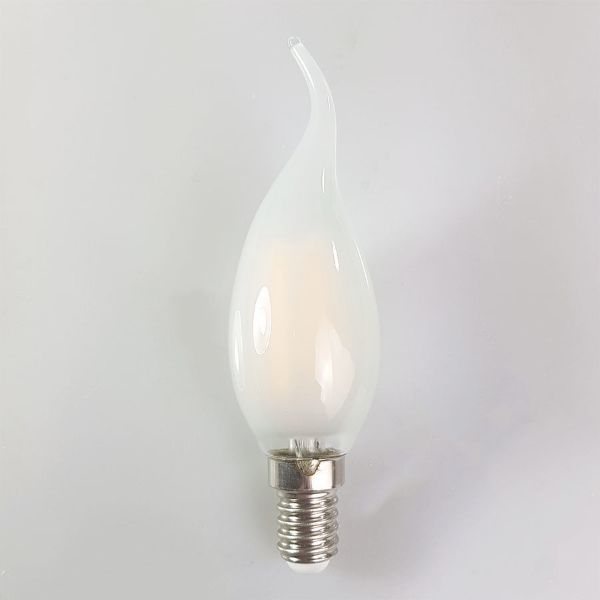 LED opál filament dekor izzó - C35L - 4 watt