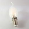 LED opál filament dekor izzó - C35L - 6 watt