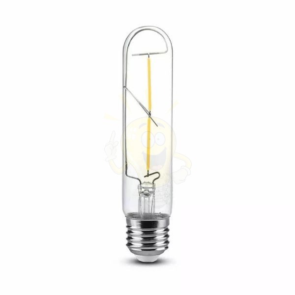 Filment dekor izzó - T136 - 2 watt - meleg fehér