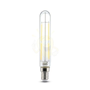 LED filament dekor izzó - T20- 4 watt - E14