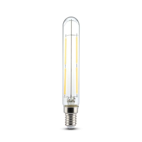 LED filament dekor izzó - T20- 4 watt - E14