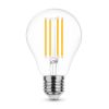 LED Izzó Filament A60 8W E27 360° 4000K (1055 lumen)
