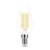 Modee Smart Lighting LED Izzó Filament Candle C35 7W E14 360° 2700K (750 lumen) dimm.