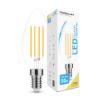 Modee Smart Lighting LED Izzó Filament Candle C35 7W E14 360° 2700K (750 lumen) dimm.