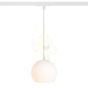 Kép COPA egyfázisú áramkörös sínre  opál üveg 230V LED E27 11W