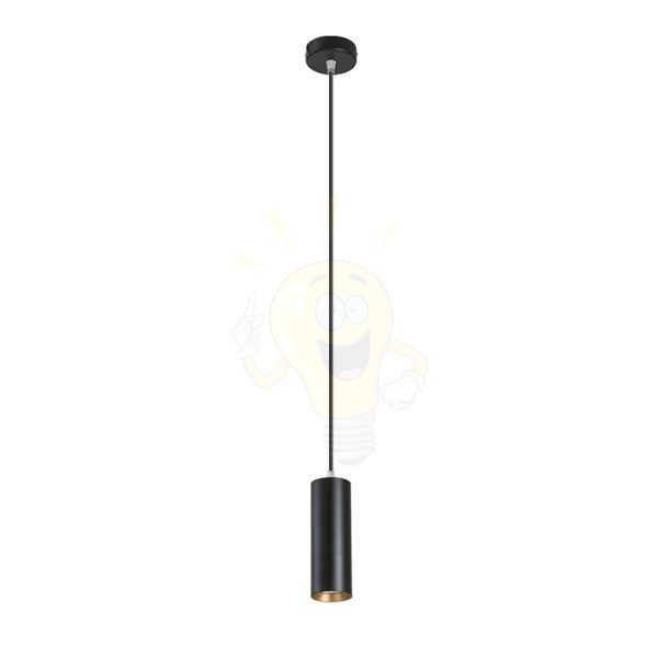 MAVRO DIMM függö lámpa fekete/aranysárga 230V LED 12W 38° 3000K