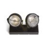KELLY LED II DIMM fali lámpa fekete 230V LED 2x12W 24° 3000K
