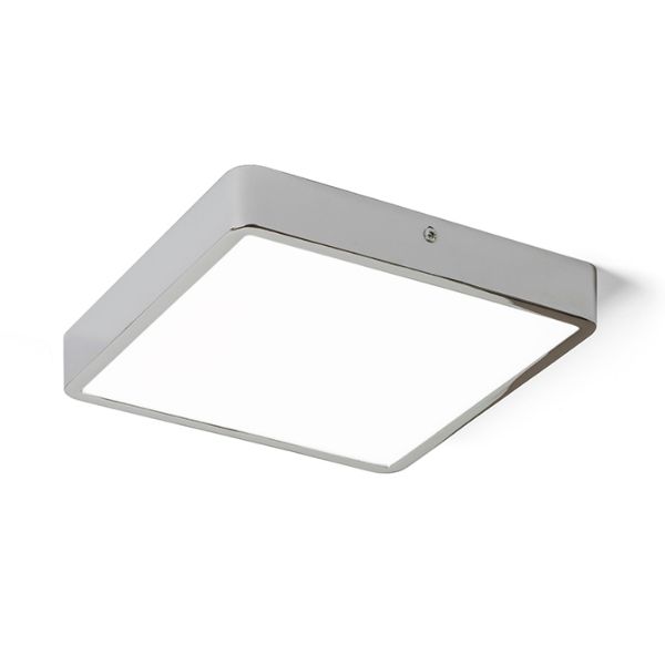Kép HUE SQ 22 DIMM mennyezeti lámpa  fekete króm 230V LED 24W  3000K