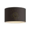 RON 40/25 lámpabúra Polycotton fekete/fehér PVC max. 23W