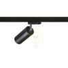 MAVRO háromfázisú áramkörös sínre fekete/aranysárga 230V LED 12W 38° 3000K