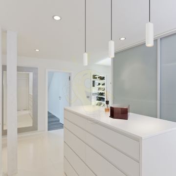 Kép MAVRO függő lámpa fehér  230V LED 12W 38°  3000K